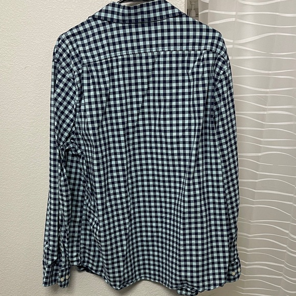 Goodfellow & Co Blue and White Plaid Shirt - Picture 7 of 7